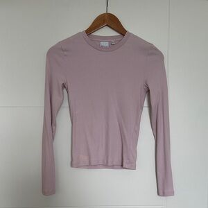 Aritzia TNA homestretch crew neck long sleeve